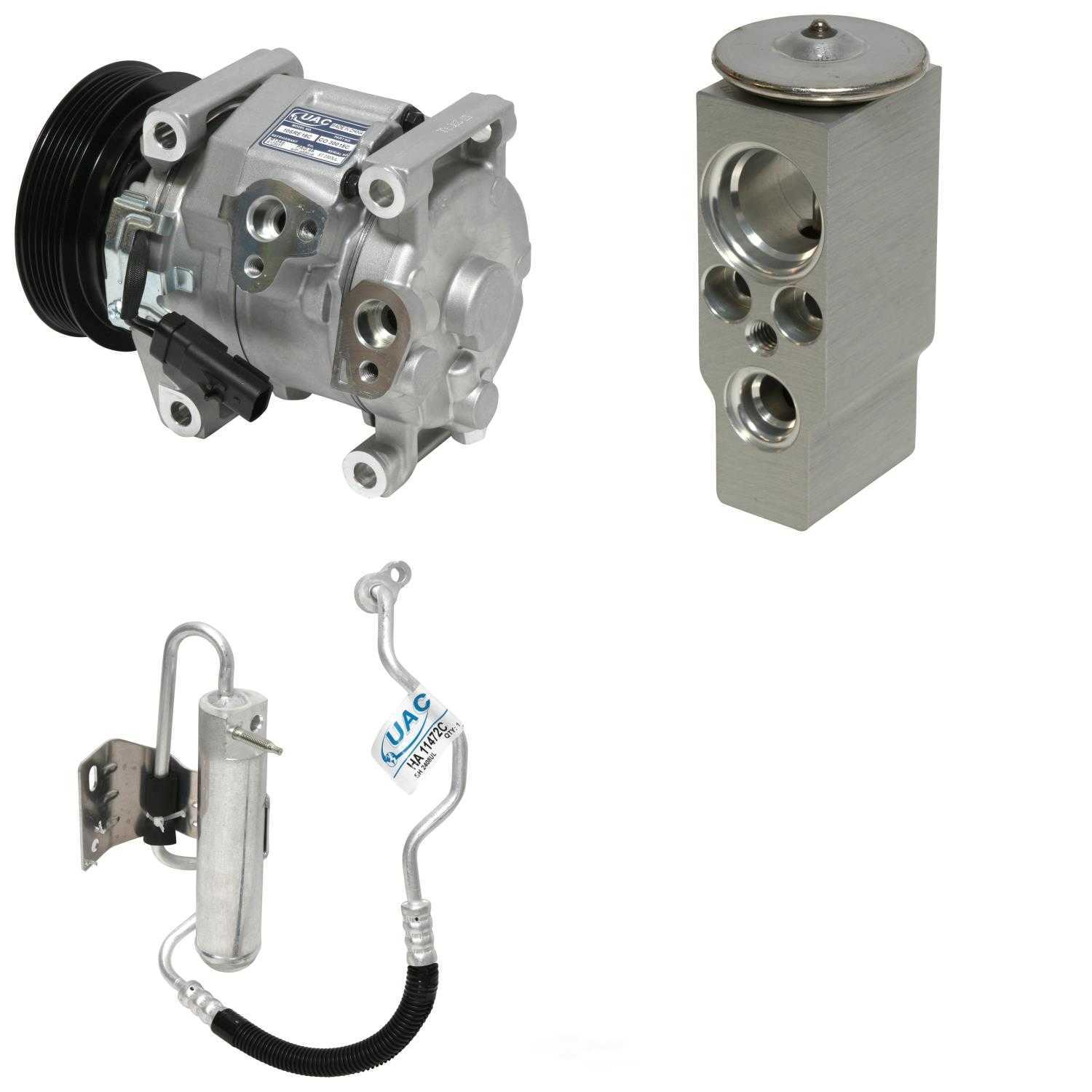 UAC CK 6208 Short Compressor Replacement Kit