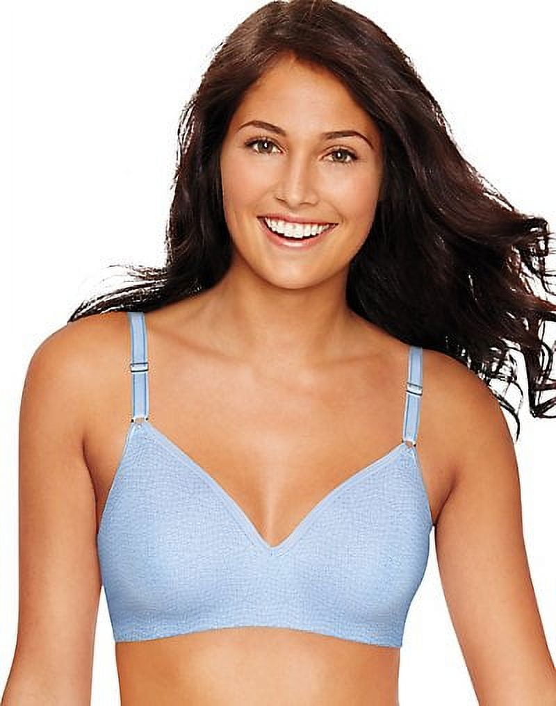 Hanes Ultimate Smooth Inside & Out Shaping T-Shirt Wireless Bra DHHU05,  Online only - Macy's
