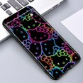 thumbnail image 3 of Carcasa a prueba de golpes de Hello Kitty Sanrio, carcasa de silicona negra para Google Pixel 8, 7A, 7, 6A, 6, 5A, 5, 4, 4A, XL, 5G, 3 of 5