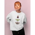 thumbnail image 2 of Moth Fairies I Sweatshirt Women -Grace Popp Designs, Female x-Large, 2 of 4