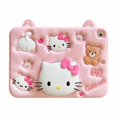 thumbnail image 3 of Sanrio-funda de silicona con dibujos animados para IPad, carcasa protectora de Hello Kitty para IPad Pro 11 2020 2021 Air 6 4 5 Mini 4 5 10,2 7/8/9/10. ª generación, 3 of 4