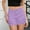 Purple, variant on Teyfeniy Black Denim Jean Shorts for Women Fashion Jorts with Button and Zipper Solid Color Slim Casual Comfy Soft Summer Ripped Tassel Shorts