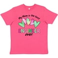 thumbnail image 3 of Inktastic My Mom is the Best Engineer Ever Youth T-Shirt, 3 of 5