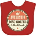 thumbnail image 3 of Inktastic Disc Golfer Vintage Classic Boys or Girls Baby Bib, 3 of 4