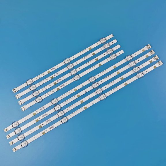 8pcs Led Backlight Strips for Samsung 43'' TV UN43J5200 UN43J5000 UN43J5200AFXZA 2015SVS43 FCOM FHD V5DN-430SMA-R2 V5DN-430SMB-R2