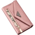 thumbnail image 4 of Crossbody Wallet Case for Samsung Galaxy S20 Ultra 5G for Women, Zipper Purse Handbag Neck Strap Lanyard Cover with 9 Card Holder Case for Samsung Galaxy S20 Ultra 5G XK Rose Gold, 4 of 18