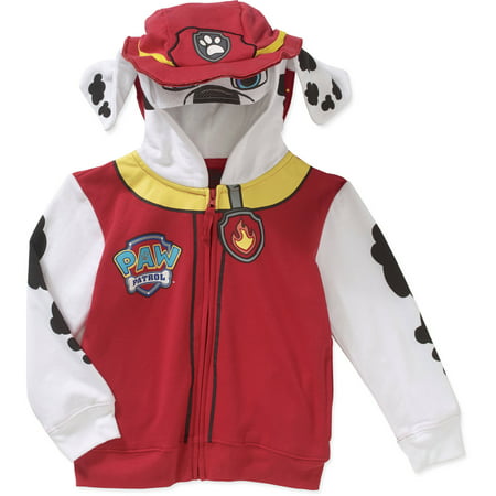 Paw Patrol Marshall Costume Zip-Up Hoodie Sweatshirt (Toddler Boys)