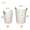 thumbnail image 5 of Balery Poodle Dog Round Laundry Basket with Handles Waterproof Freestanding Laundry Hamper for Clothes Toys in the Dorm and Family-Small, 5 of 8