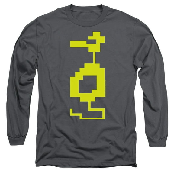 Atari Dragon Long Sleeve T-Shirt Adult 18/1 Charcoal