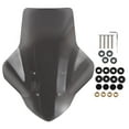 thumbnail image 2 of Universal Motorcycle Windshield Wind Deflector  Adjustable Heightened Windscreen Spoiler for NMAX 125 155  Clip On Front Flyscreen for Enhanced Protection & Visibility, 2 of 7