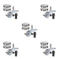 thumbnail image 2 of Injueey Toilet Seat Fixing Hinge Fast Release Hinges Part Steel Mounting Stainless Replacement Accessory Fittings Repairing Screw Type2 NO2, 2 of 6