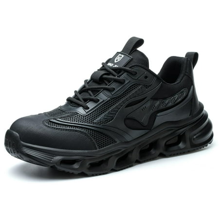 

OwnShoe Steel Toe Work Shoes for Men Women Lightweight Safety Shoes Breathable Work Sneakers Industrial Boots