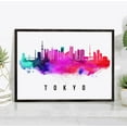 thumbnail image 1 of Pera Print Tokyo Skyline Japan Poster, Tokyo Cityscape Painting, Tokyo Japan Poster, Cityscape and Landmark Print, Home Wall Art, Office Wall Decor - 6x9 Inches, 1 of 1
