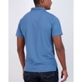thumbnail image 5 of Real Essentials 3 Pack: Mens Short Sleeve Dry-Fit Collared Polo Shirt With Pocket - Active Casual (Available Big & Tall), 5 of 7