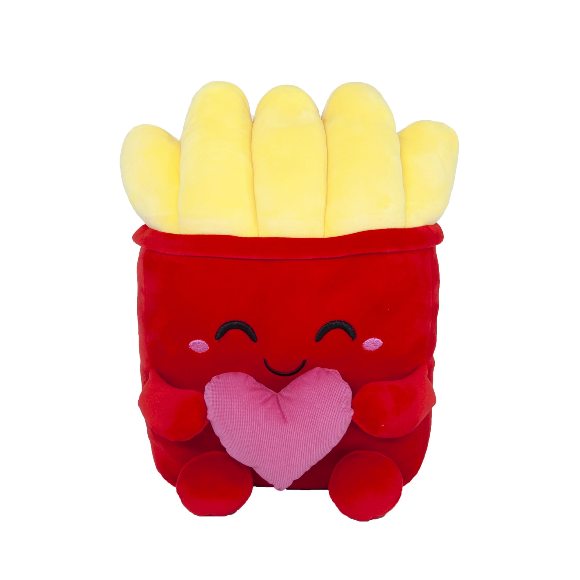 Comment célébrer la Saint-Valentin en polyester de 13,5 pouces, jouets en peluche de puces -- rouge