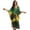 Black and Green - Jamaican Flag Palm Tree, variant on DISNIMO Palm Tree Print Women's Kaftan Dress Plus Size V-Neck Swimsuit Coverup Batwing Sleeves Caftan Beach Cover up Lightweight Loose Swimwear Coverups