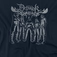 thumbnail image 2 of Metalocalypse Dethklok Band Women's T Shirt, Navy, Medium, 2 of 6