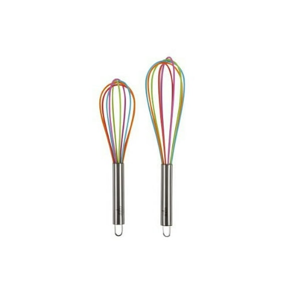 Core Home 10645-TV Whisk Set, Rainbow, 2-Pc. - Quantity 1