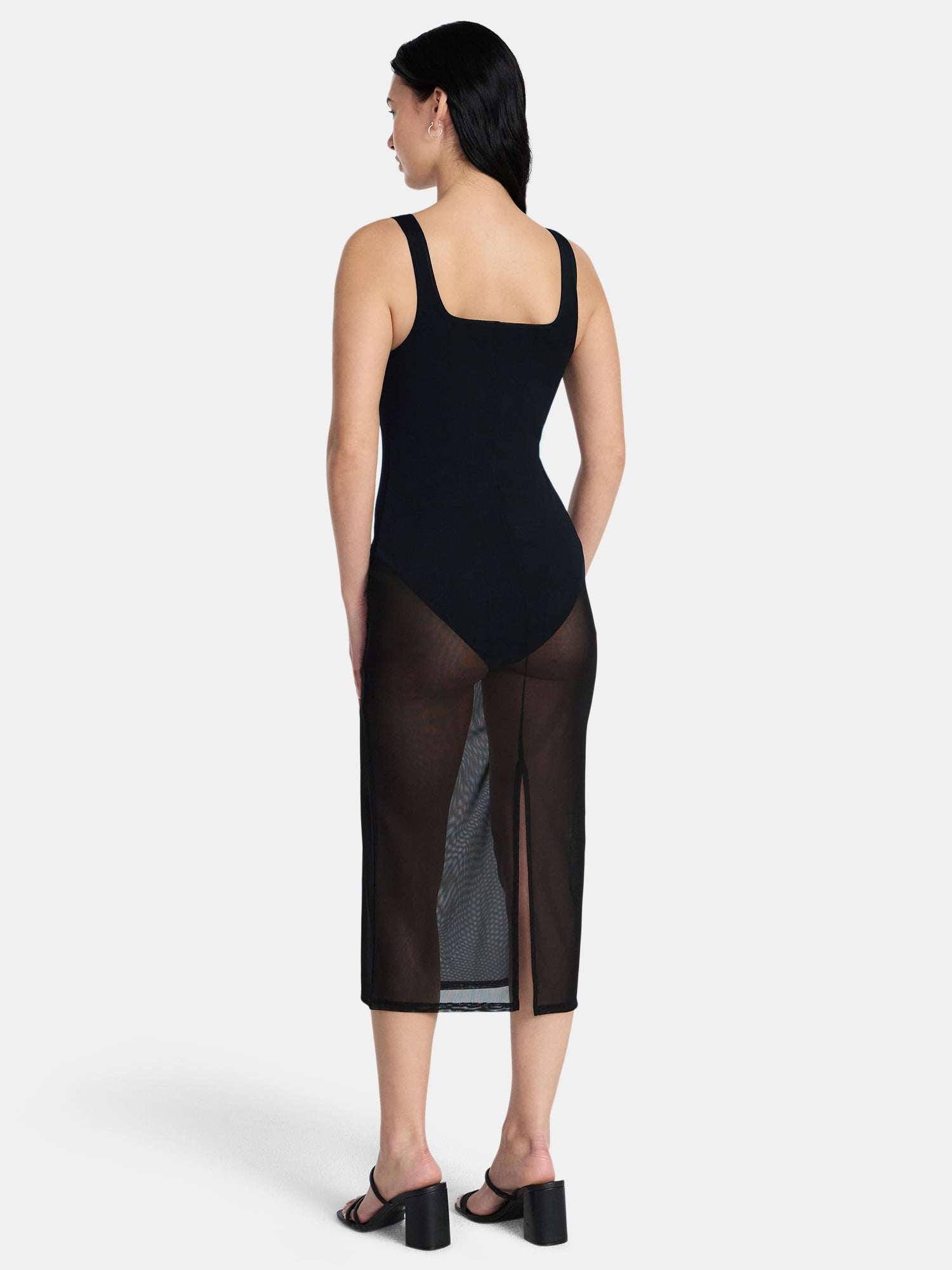 Madden NYC Women’s Mesh Midi Dress, Sizes XXS-XXL