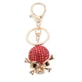 thumbnail image 1 of Llavero de cristal Macarena Pirata del Cráneo Diamante Artificial Color Como los cuadros demuestran, 1 of 4