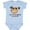 AE-Light Blue, variant on Just Hanging Around with Cute Sloth Boys or Girls Baby Bodysuit