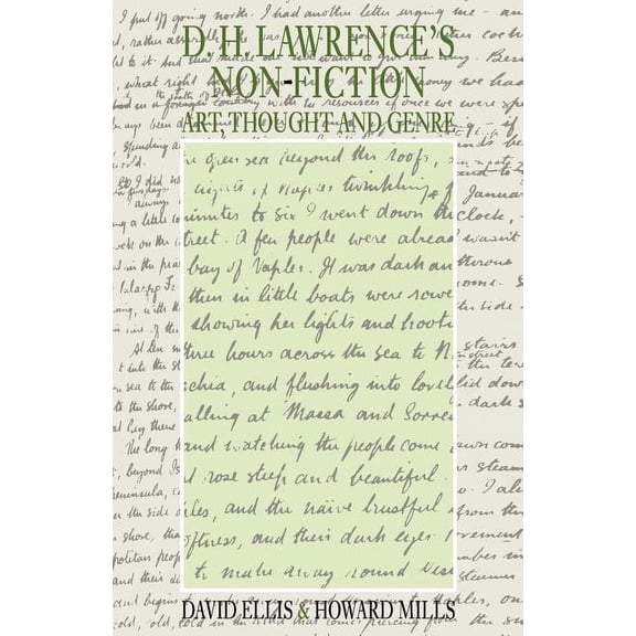 D. H. Lawrence's Non-Fiction: Art, Thought and Genre, (Paperback)