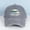 Gray, variant on LAKE CAMP SLOGAN HERE Letter Embroidered Color Block Trucker Hat Unisex Adjustable Cotton Breathable Fashion Cap for Travel Daily Wear