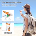 thumbnail image 4 of Máquina inhaladora de vapor, inhalador, atomizador de niebla fría para niños y adultos, uso doméstico, regalos, naranja, 4 of 5