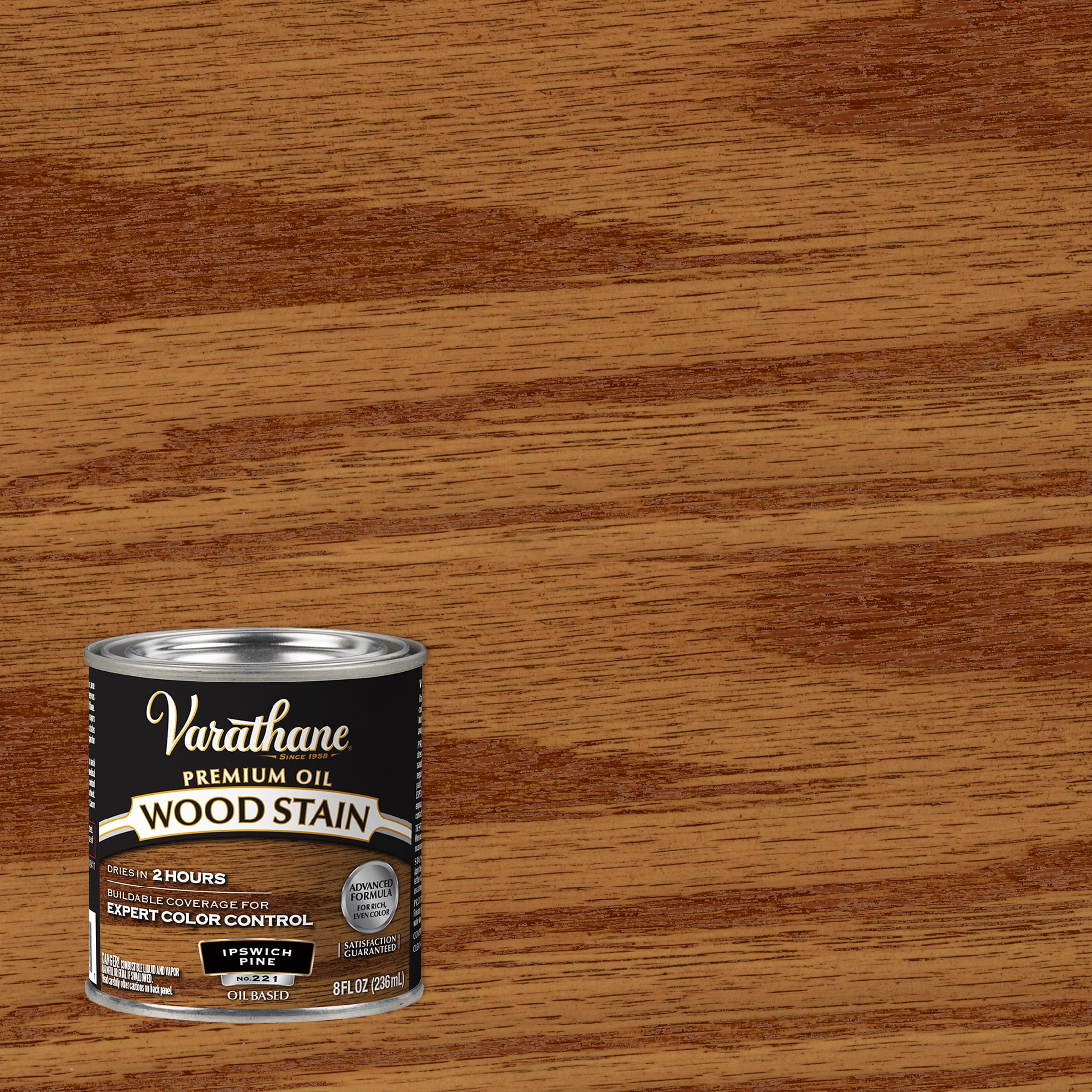 Ipswich Pine, Varathane Premium OilBased Interior Wood Stain211791