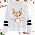 thumbnail image 2 of WILLBEST Sudadera Oversize para Mujer con Estampado Navideño Informal y Cordón Ajustable Mediana, 2 of 3