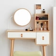 thumbnail image 3 of Plus Sûr Que les Boutons en Acier, Poignée Confortable Poignées de Commode en Cuir, Installation Facile, Cuir de Vache Pleine Fleur Durable, Anti-Statique, Résistant à l'Usure, pour Mise à Niveau de Meubles, 3 of 5