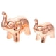 thumbnail image 4 of 2pcs Adorable Elephant Ceramic Figurines for Home Office Decor Modern Table or Windowsill Adornment, 4 of 5