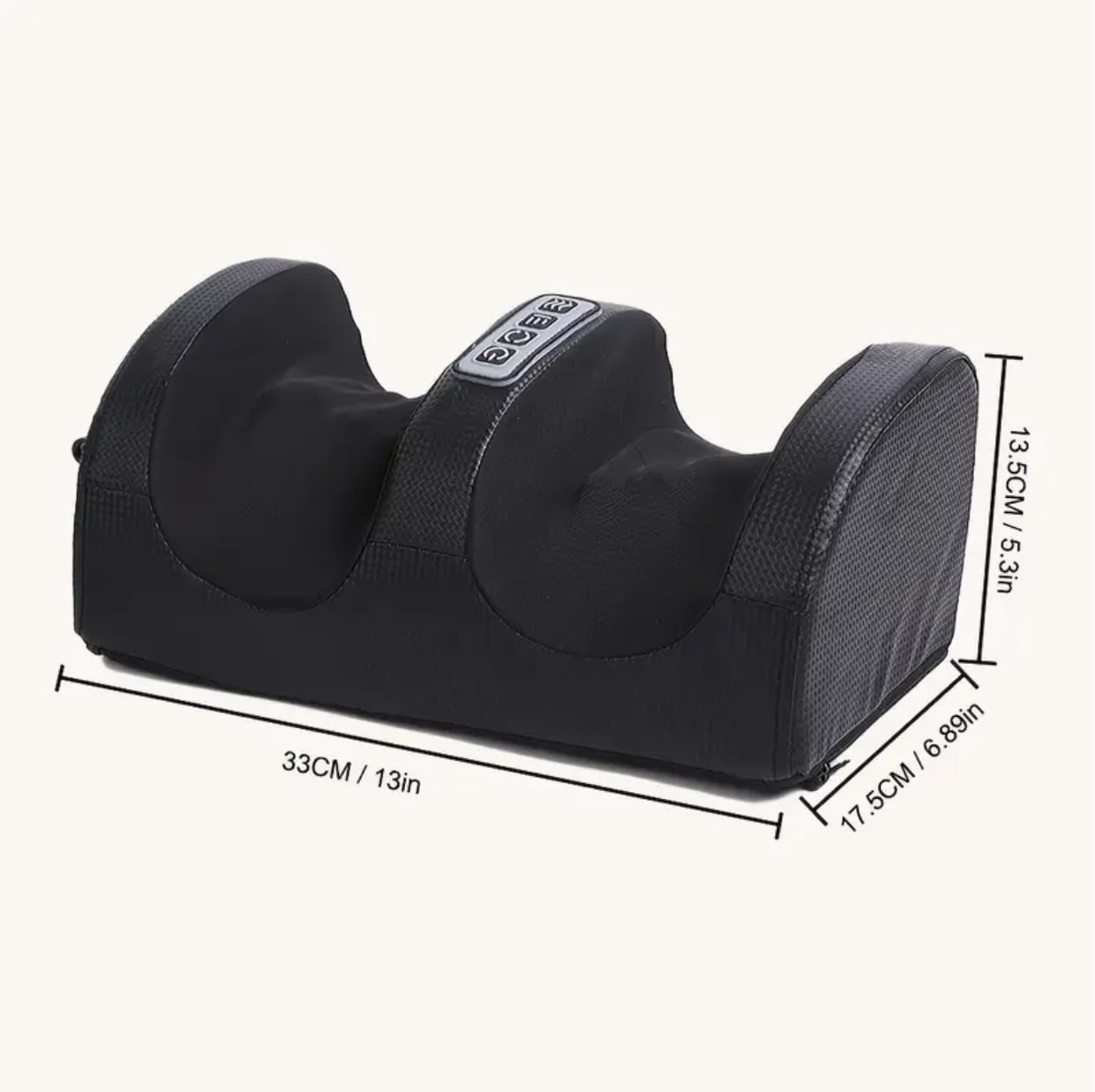 Foot Massager, Shiatsu Spa with Heat for Comfort and Relief, Gift, Black