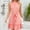 Pink, variant on Aoujea Womens Dress Fashion Women Solid Colored Belted Comfortable Round Neck Dress Sleeveless Dresses for Women 20$ & Under Dress