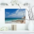 thumbnail image 1 of Rocky Coast Panoramic View - Extra Large Seashore Canvas Art, 1 of 3