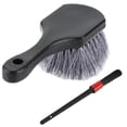 thumbnail image 4 of Car Wheel Brush Set, Soft Fiber 2pcs Car Cleaning Brush Set Wet Dry Dual Use  For Office For Car For Home, 4 of 8