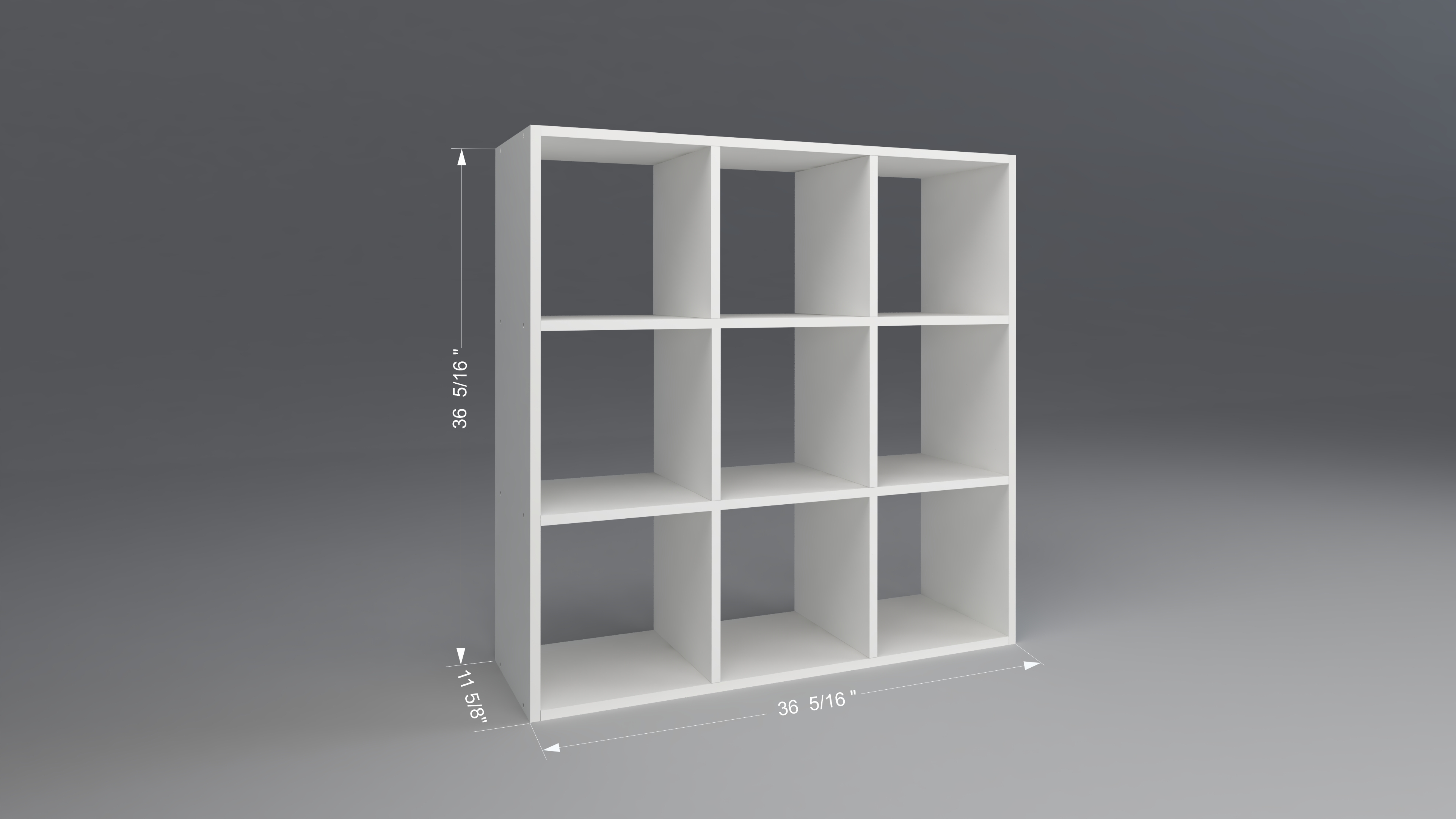 3-Cube Cube Storage Organizer, Bookshelf, Maple Finish - Walmart.com