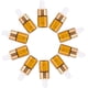 thumbnail image 1 of 30 piezas Botellas Gotero de Vidrio para Aceites Esenciales con Tapa Dosificadora Blanca y Anillo Dorado Mini Frascos de Viaje Resistentes Rayos UV para Aceites Lociones y, 1 of 5
