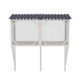 thumbnail image 6 of Cat Window Box 43.3 Inch with Waterproof Roof for Safe Outdoor Viewing & Napping - Strong Spruce Wood Catio for Large Cats, 6 of 6