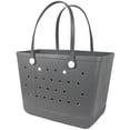 thumbnail image 2 of Bolsa Playera Extra Grande Impermeable de Goma Uwyriwooq Gris, 2 of 5