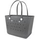 thumbnail image 2 of Bolsa Playera Extra Grande Impermeable de Goma Uwyriwooq Gris, 2 of 5