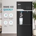 thumbnail image 4 of VECYS Bottom Loading Ice Maker Self-Clean Hot Cold Water Dispenser for 5 Gallon Bottle, 22LBS Daily Ice Making, Child Safety Lock, Black, 4 of 8