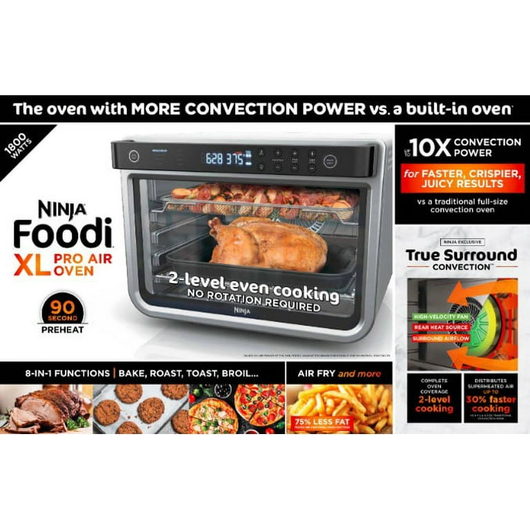 Ninja Foodi 8-in-1 XL Pro Air Fry Oven, Large Countertop Convection Oven,  DT200 