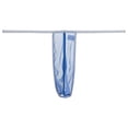 thumbnail image 2 of TANBOM Men's Mesh Ice Silk G-String Thong Underwear - Comfortable & Lightweight 1Pack Blue M, 2 of 6