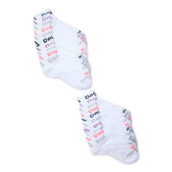 Reebok Women's Pro Series Cushion Ankle Socks, 10-Pack