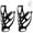 Style-2 Matt 2pcs, variant on Carbon Fiber Water Bottle Cages 25g Lightweight Bicycle Water Bottle Holder Bike Cages Brackets Road Bike MTB Bicycle Path Water Cycling Parts (Style-3 Matt 1pcs)