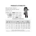 thumbnail image 2 of FASHIONWT Women Long Sleeve Straight Solid Color Hooded One-Piece Stretchy Light Weight Mini T-Shirt Dress, 2 of 2