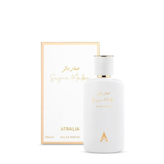 Atralia Sugar Mallow Eau de Parfum 100ml | Sweet Marshmallow, Strawberry & Vanilla Perfume for Women | Long Lasting Gourmand Fragrance with Candy Sugar & Musk