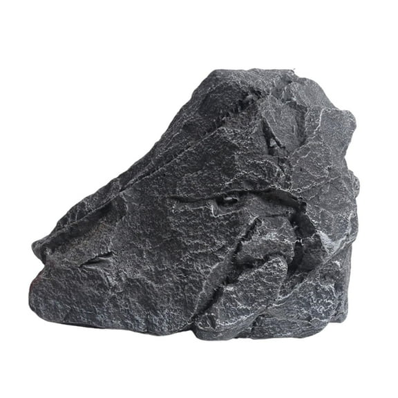 koolsoo Artificial Rock Ornament Movie Prop Fake Stone for Outdoor Aquarium Backyard 35cmx22cmx28cm
