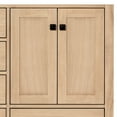 thumbnail image 4 of Ariel Cambridge 66 Inch Double Sink Base Cabinet In Oak, 4 of 10